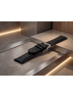 Pasek do zegarka skórzany gładki matowy Tekla T-122.01 18-24 mm